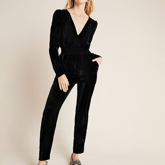 ml monique lhuillier jumpsuit with bow